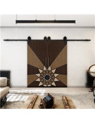 Holzschiebetür Barn-Line - Holz-Mix  Model 3068-2