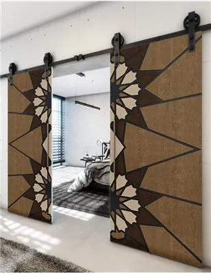 Holzschiebetür Barn-Line - Holz-Mix Model 3069