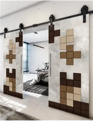 Holzschiebetür Barn-Line - Holz-Mix Model 3081