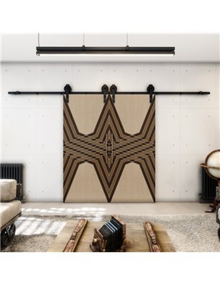 Holzschiebetür Barn-Line - Holz-Mix  Model 3084-2