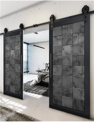 Holzschiebetür Barn-Line - Hell - Dunkel-Mix Model 3015