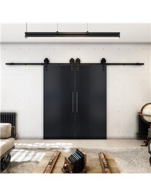 Holzschiebetür Barn-Line - Schwarz  Model 3070-2