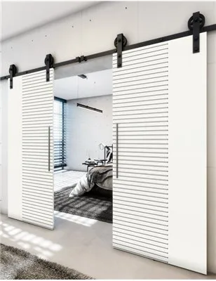Holzschiebetür Barn-Line - Weiss Model 3012