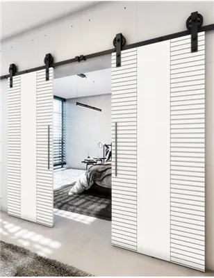Holzschiebetür Barn-Line - Weiss Model 3013