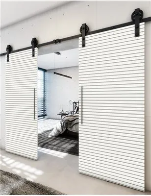 Holzschiebetür Barn-Line - Weiss Model 3014