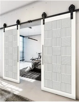 Holzschiebetür Barn-Line - Weiss Model 3015