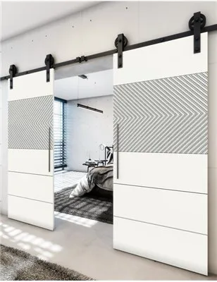 Holzschiebetür Barn-Line - Weiss Model 3020