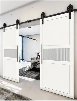 Holzschiebetür Barn-Line - Weiss Model 3042