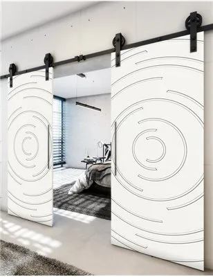 Holzschiebetür Barn-Line - Weiss Model 3046