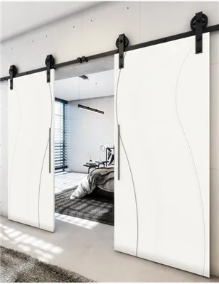 Holzschiebetür Barn-Line - Weiss Model 3064