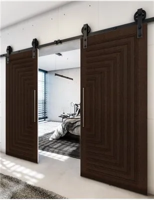 Holzschiebetür Barn-Line - Wenge Model 3001