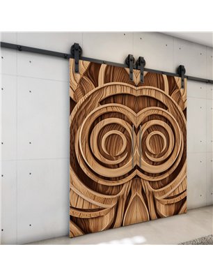 Holzschiebetür Barn-Line - Holzkunst  Model 3004-3