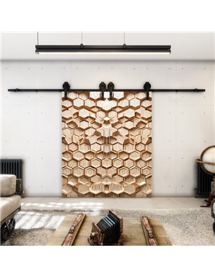 Holzschiebetür Barn-Line - Holzkunst  Model 3006-2