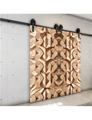 Holzschiebetür Barn-Line - Holzkunst  Model 3023-3