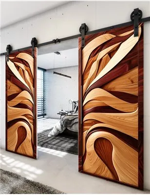 Holzschiebetür Barn-Line - Holzkunst Model 3054