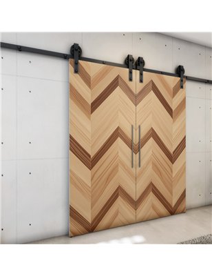 Holzschiebetür Barn-Line - Holzkunst  Model 3074-3