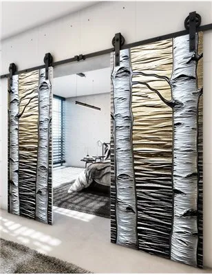 Holzschiebetür Barn-Line - Holzkunst Model 3077