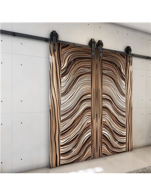 Holzschiebetür Barn-Line - Holzkunst  Model 3094-3