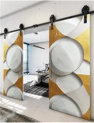 Holzschiebetür Barn-Line - Geometrie Model 3027