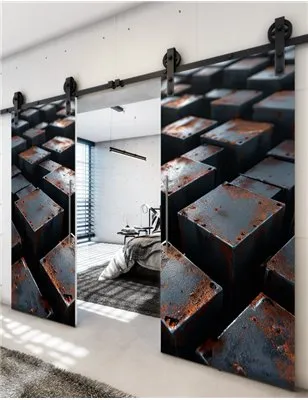 Holzschiebetür Barn-Line - Industrie Model 3039