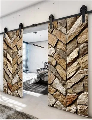 Holzschiebetür Barn-Line - Beton und Stein Model 3009