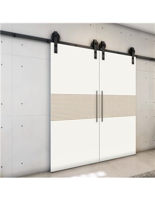 Holzschiebetür Barn-Line - Design-Linien  Model 3014-3
