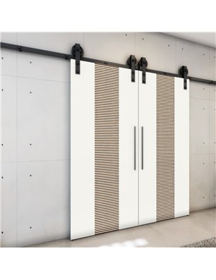 Holzschiebetür Barn-Line - Design-Linien  Model 3027-3