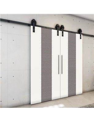 Holzschiebetür Barn-Line - Design-Linien  Model 3028-3