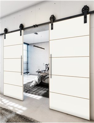 Holzschiebetür Barn-Line - Design-Linien  Model 3038