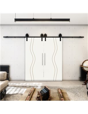 Holzschiebetür Barn-Line - Design-Linien  Model 3066-2