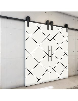 Holzschiebetür Barn-Line - Design-Linien  Model 3069-3