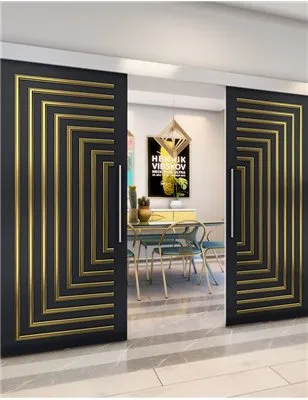 Holzschiebetür Eco-Line - Holz-Mix Model 3001