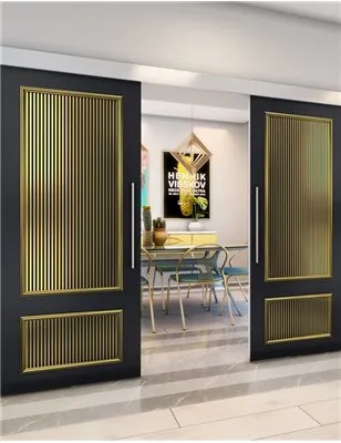 Holzschiebetür Eco-Line - Holz-Mix Model 3006