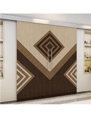 Holzschiebetür Eco-Line - Holz-Mix  Model 3010-3