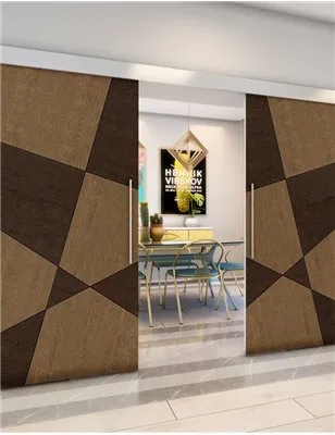 Holzschiebetür Eco-Line - Holz-Mix Model 3011