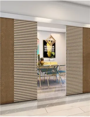 Holzschiebetür Eco-Line - Holz-Mix Model 3012