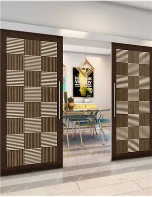 Holzschiebetür Eco-Line - Holz-Mix Model 3015