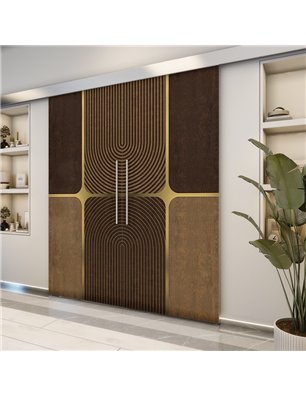 Holzschiebetür Eco-Line - Holz-Mix  Model 3017-2