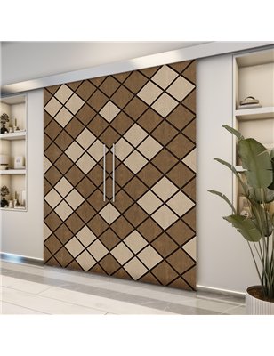 Holzschiebetür Eco-Line - Holz-Mix  Model 3025-2