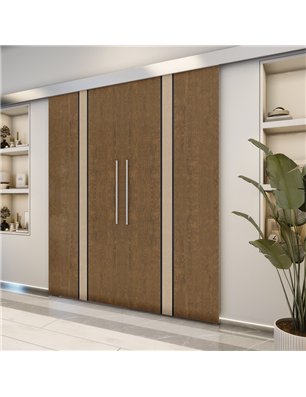 Holzschiebetür Eco-Line - Holz-Mix  Model 3030-2