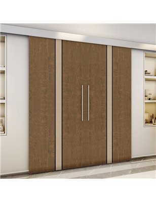 Holzschiebetür Eco-Line - Holz-Mix  Model 3030-3