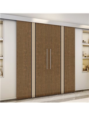 Holzschiebetür Eco-Line - Holz-Mix  Model 3030-3