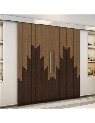 Holzschiebetür Eco-Line - Holz-Mix  Model 3039-3