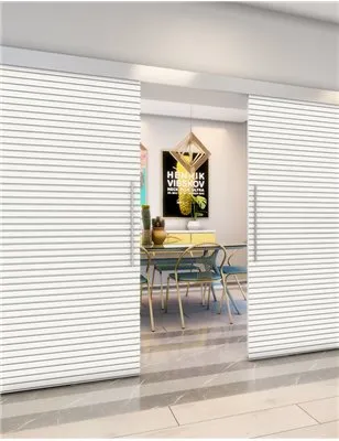 Holzschiebetür Eco-Line - Weiss Model 3014