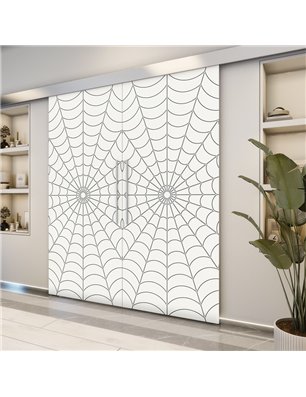 Holzschiebetür Eco-Line - Weiss  Model 3077-2