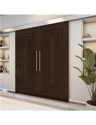 Holzschiebetür Eco-Line - Wenge  Model 3002-2