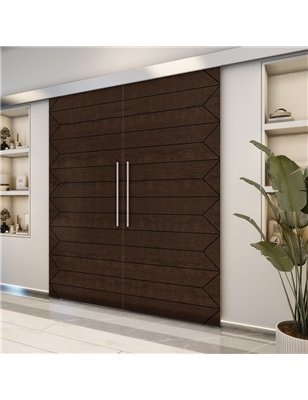 Holzschiebetür Eco-Line - Wenge  Model 3007-2