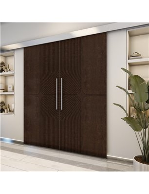 Holzschiebetür Eco-Line - Wenge  Model 3017-2