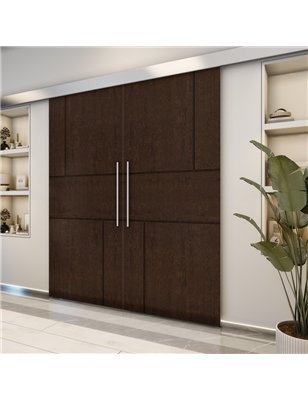 Holzschiebetür Eco-Line - Wenge  Model 3027-2