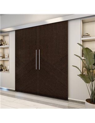 Holzschiebetür Eco-Line - Wenge  Model 3044-2